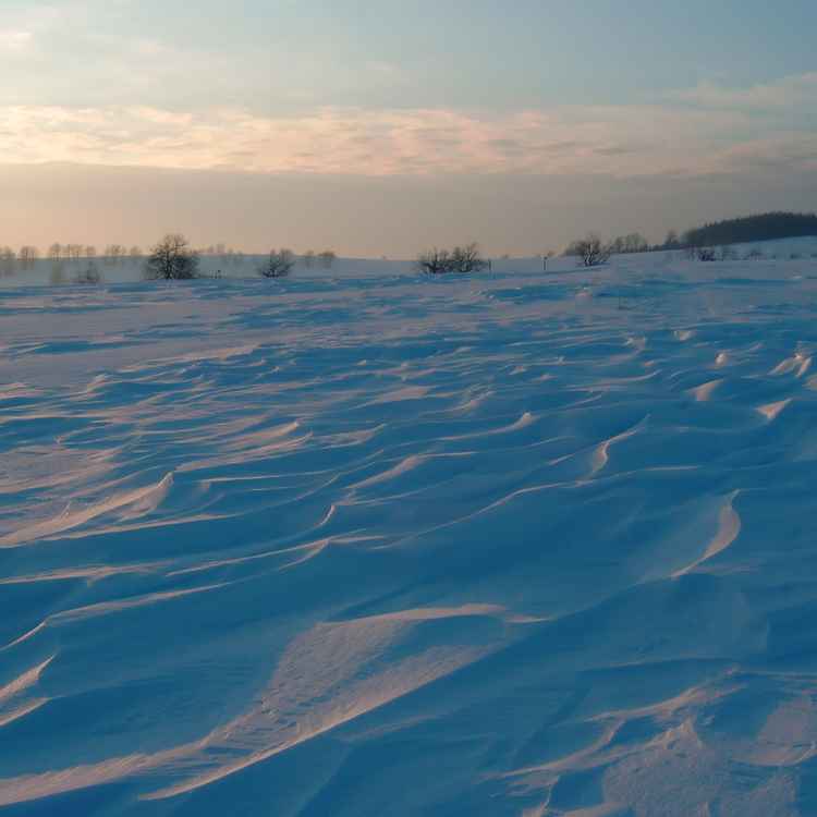 Schneewellen