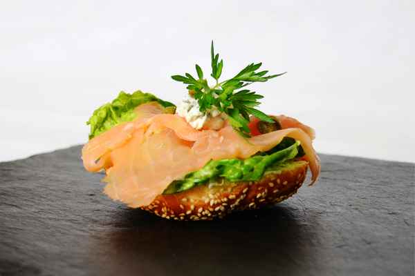 Lachsbagel