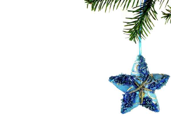 Weihnachtskarte Stern