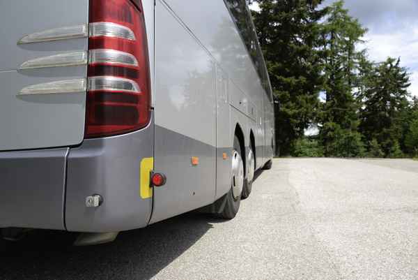 Bus, Omnibus, Autobus, geparkt, abgestellt