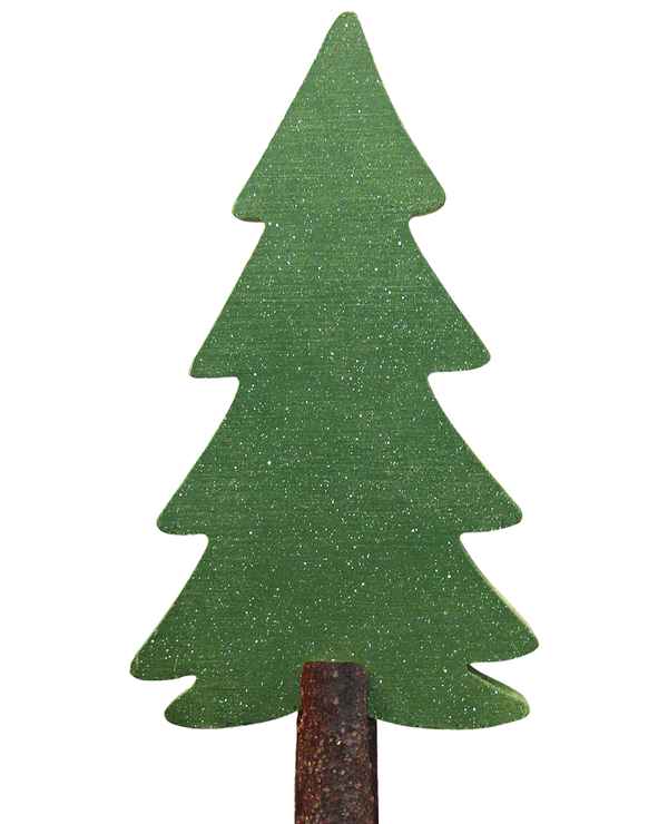 Tannenbaum - Bastelarbeit aus Holz