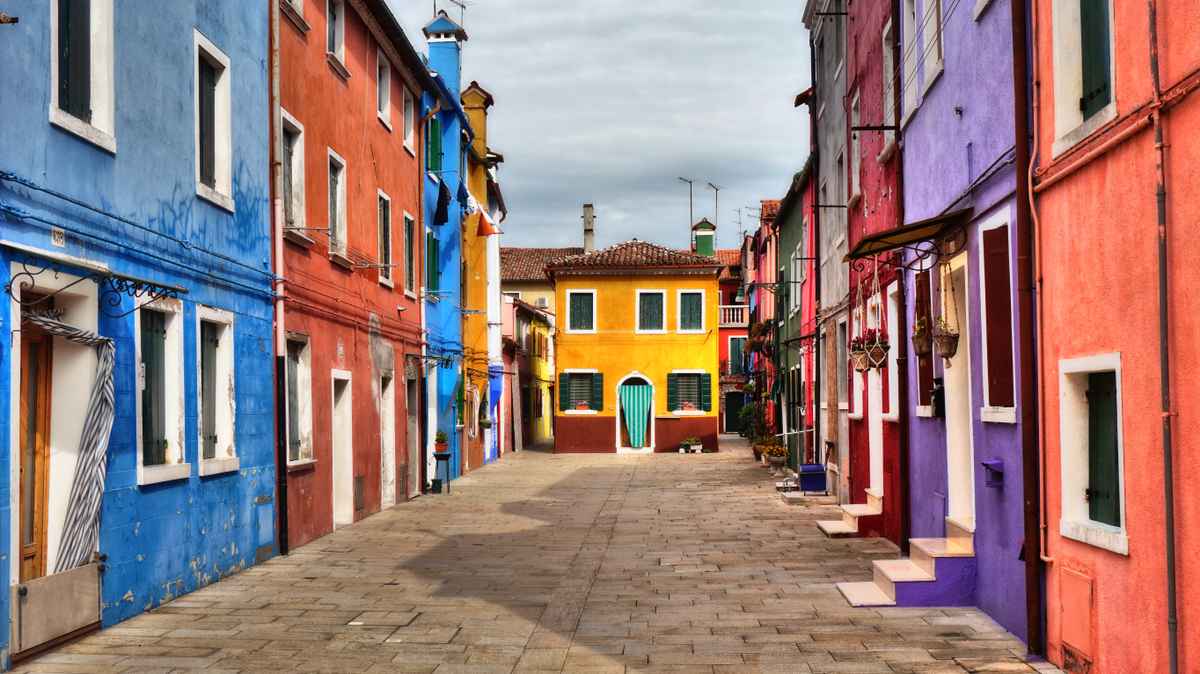 Burano - bunt