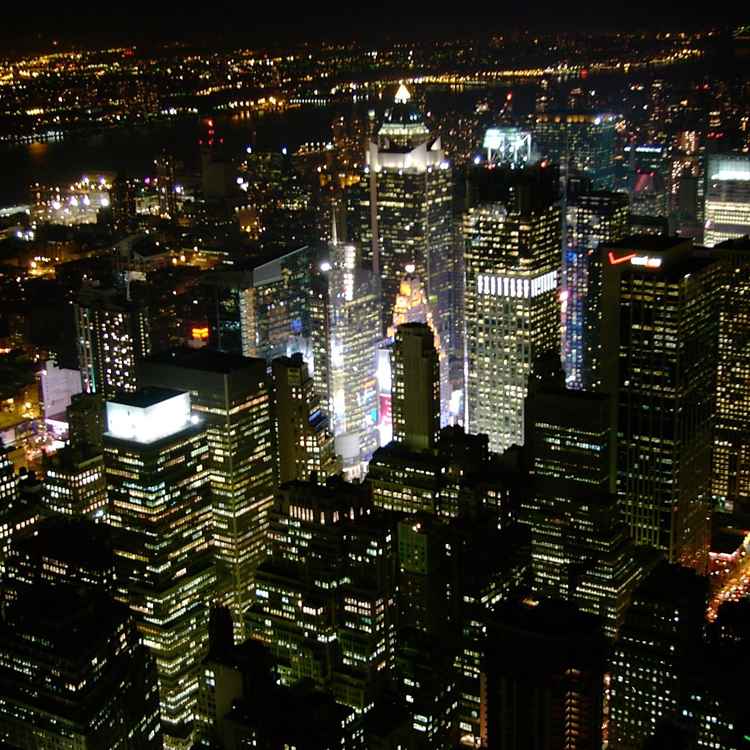 Times Square by night