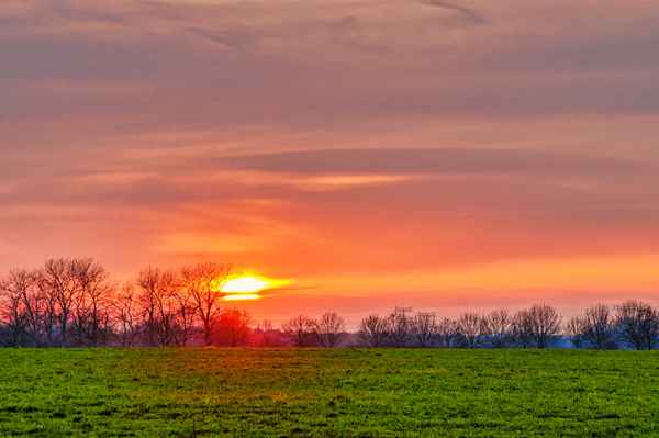 Golden schimmert der Abend