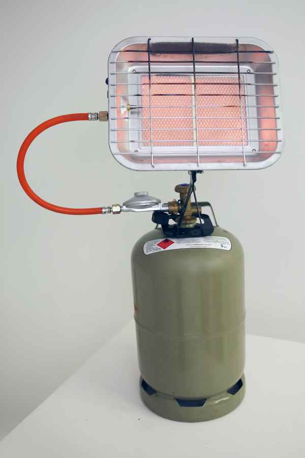 Heizlüfter eingeschaltet