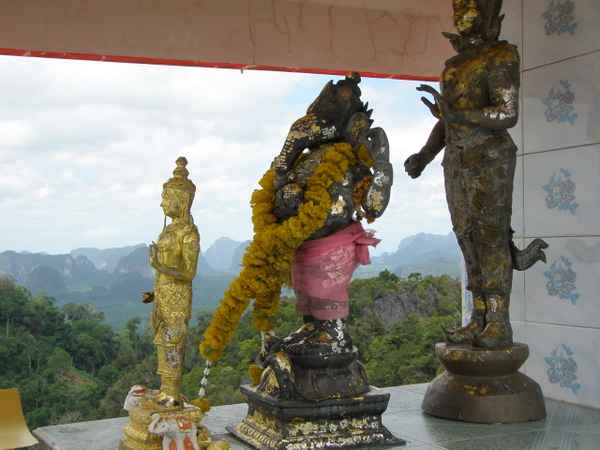 Thailand, Tiger Caves, Buddha Statuen, 2008