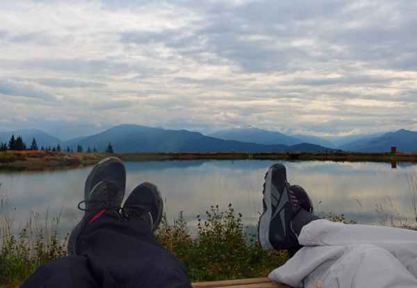 Noch schnell ein Päuschen...