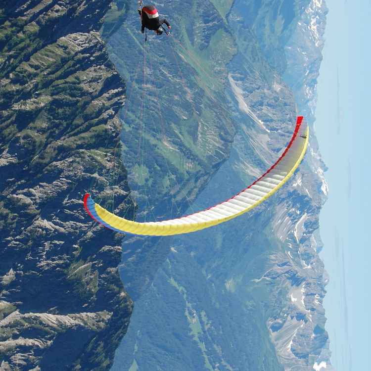Paragliding über den Allgäuer Alpen