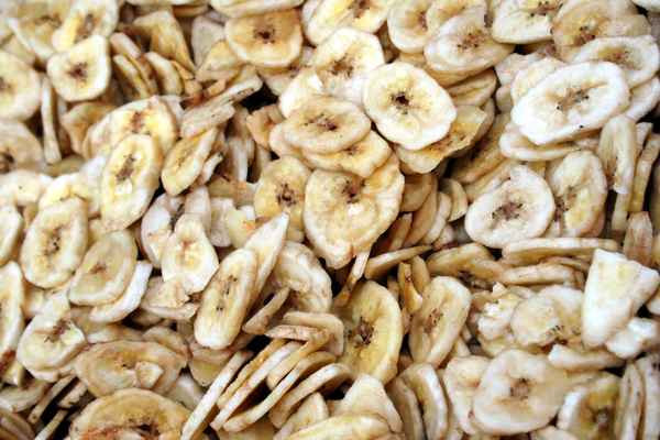 Getrocknete Bananen