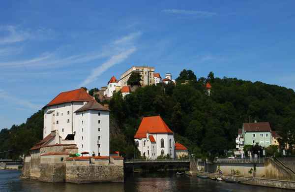 Am Zusammenfluss von Donau und Ilz