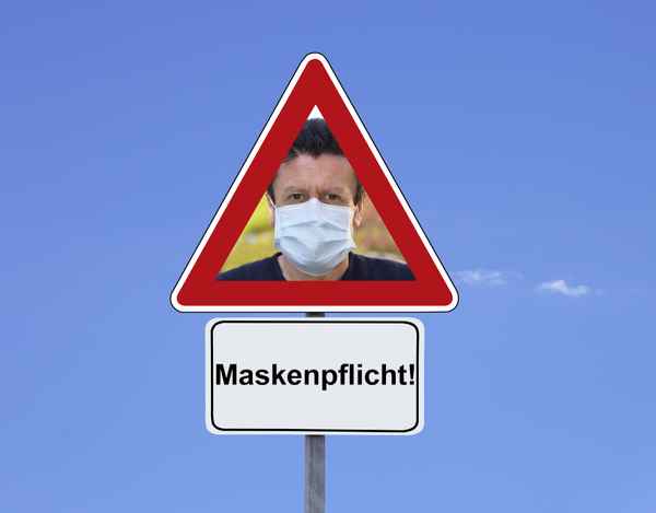 Maskenpflicht, Maske tragen