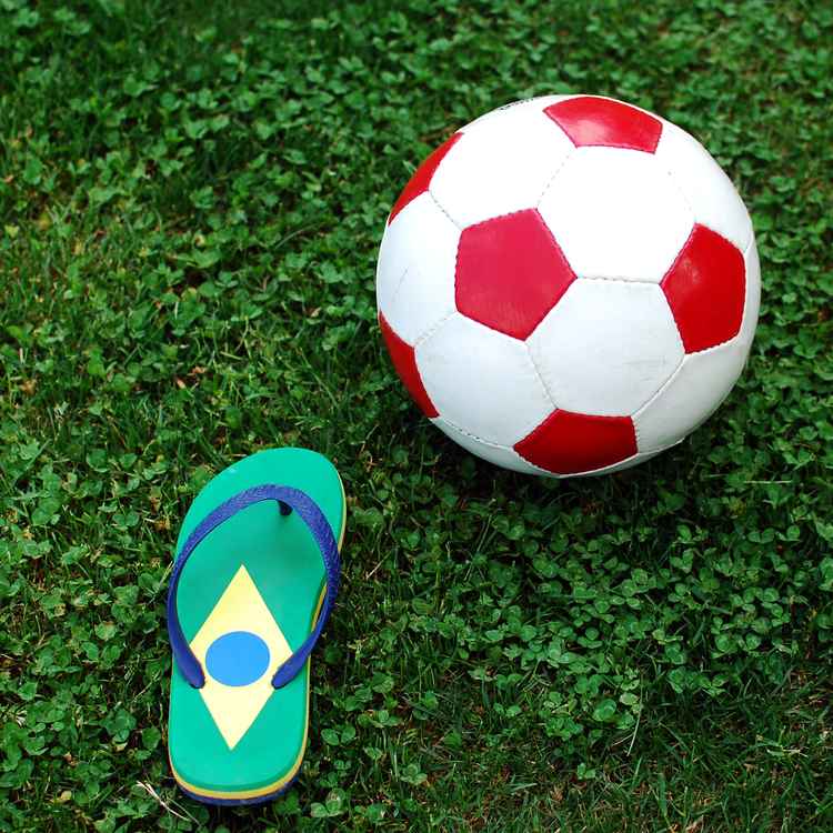 flip-flop Fußball