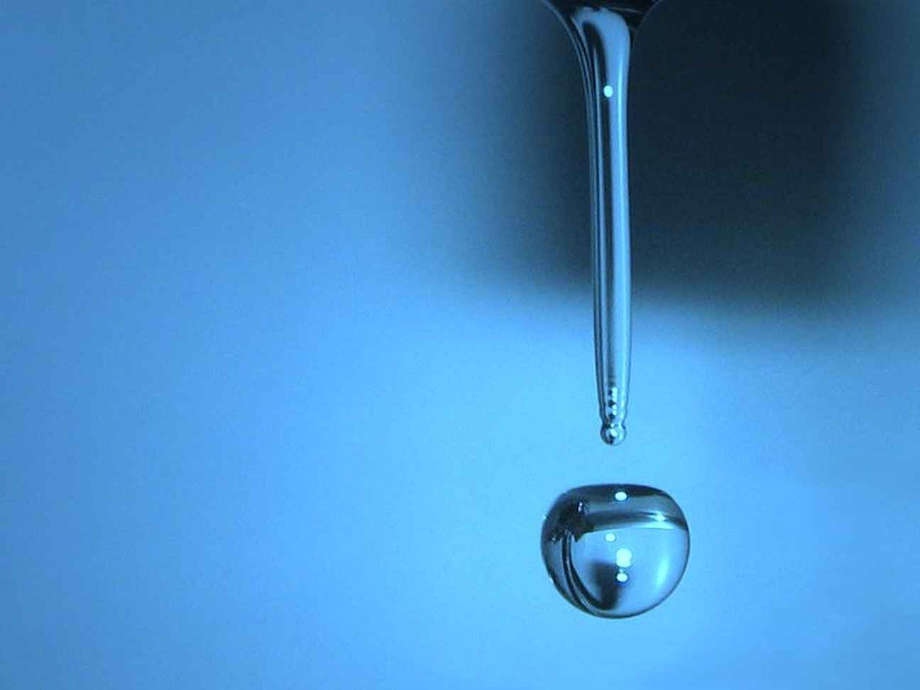  Ein Wassertropfen
