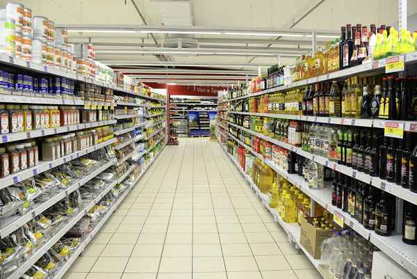 Supermarkt - Supermarktregale