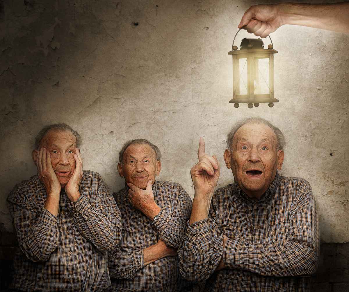 Aber plötzlich ging ihm ein Licht auf.