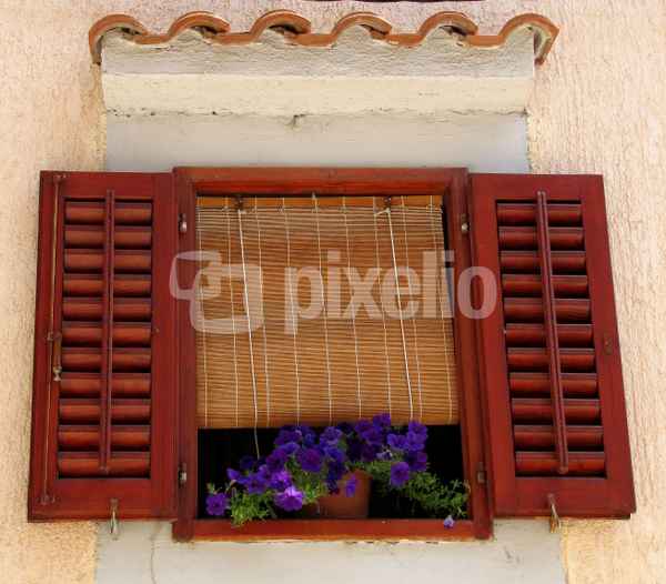 Fenster in Baska (Insel Krk)
