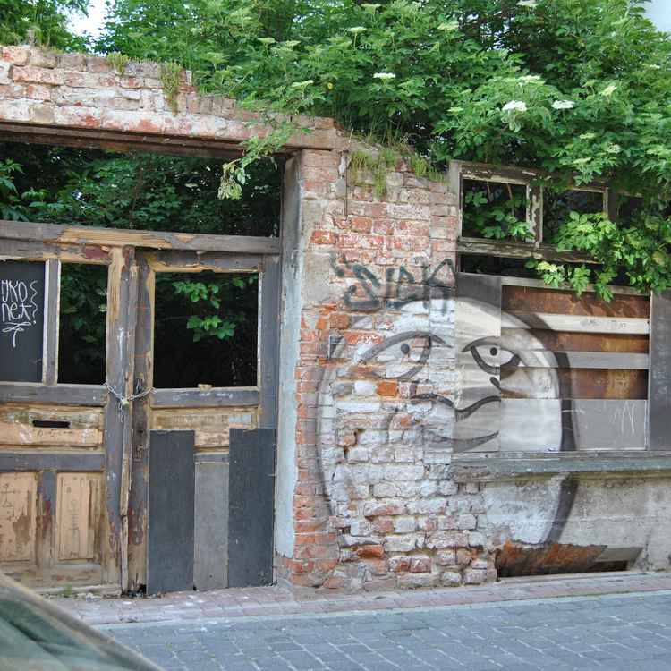 Wismar - zerfallenes Gebäude