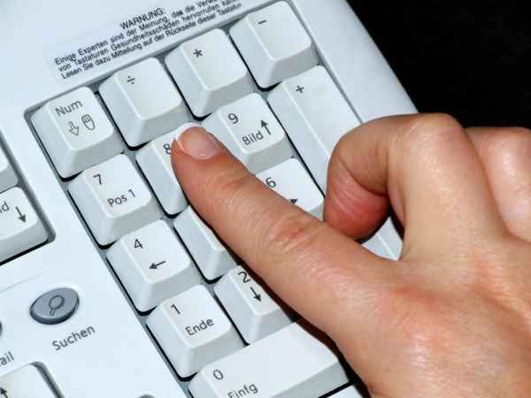 numerische Tastatur