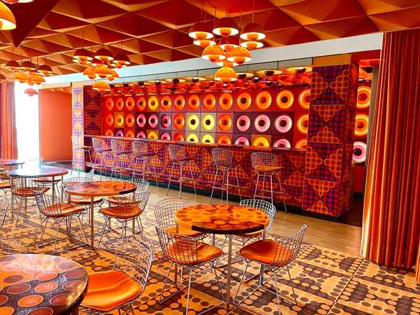 SPIEGEL-Kantine von Verner Panton im Museum