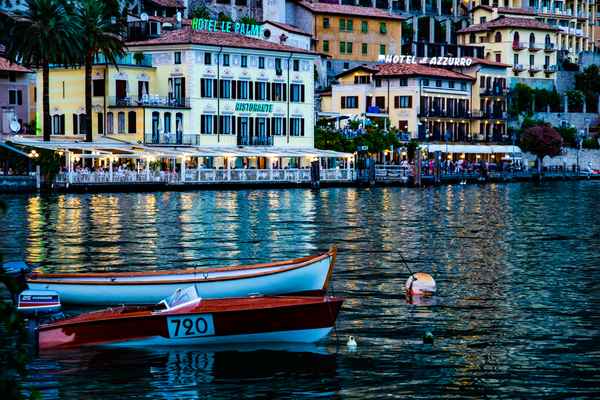 Limone sul Garda - blaue Stunde