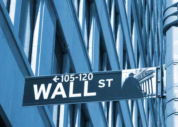 Wallstreet Straßenschild