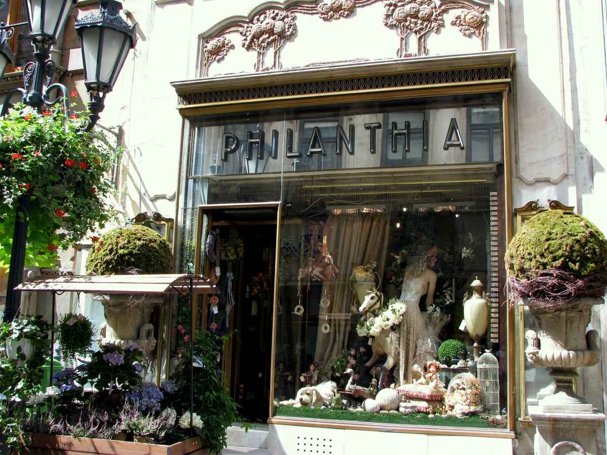 Ein Laden wie ein Traum in Budapest