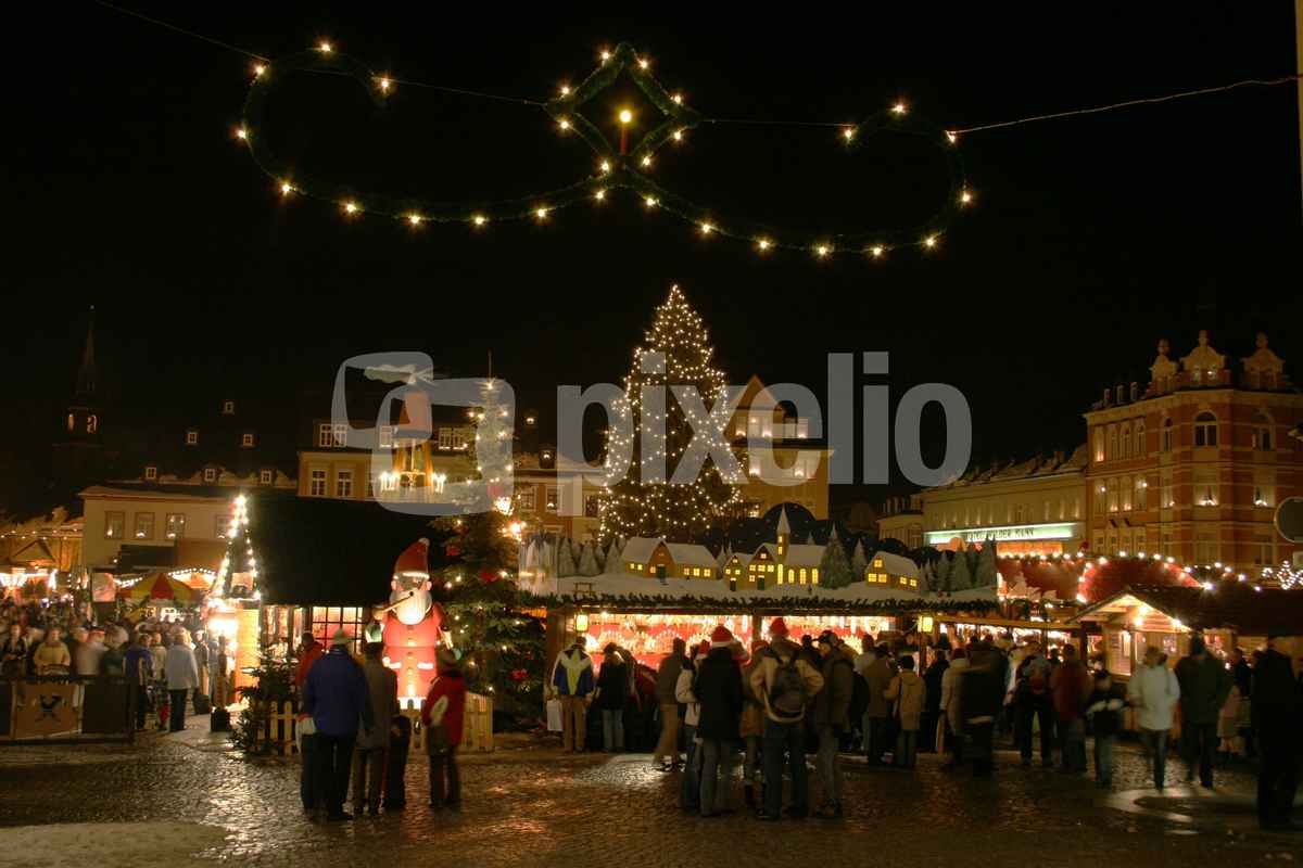 Weihnachtsmarkt in Annaberg-Bucholz