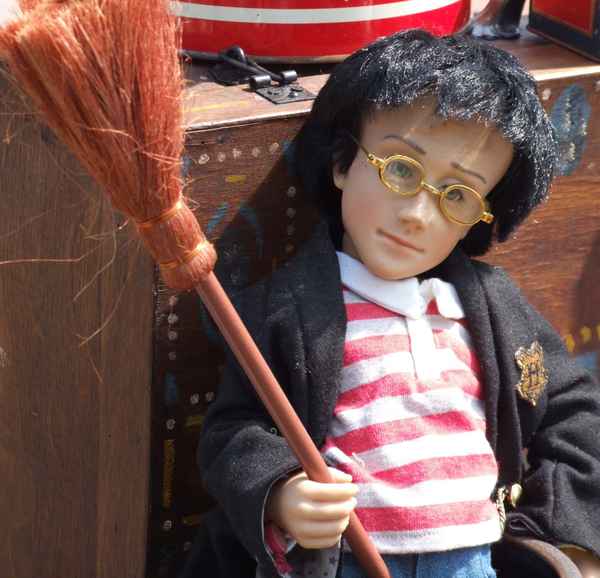 Harry P. auf dem Trödelmarkt