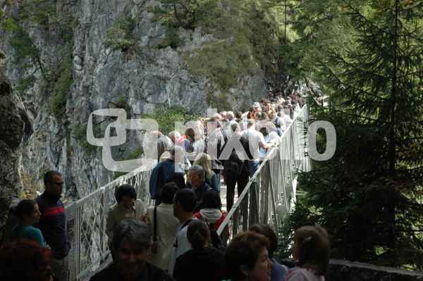 Marienbrücke beim Schloss Neuschwanstein