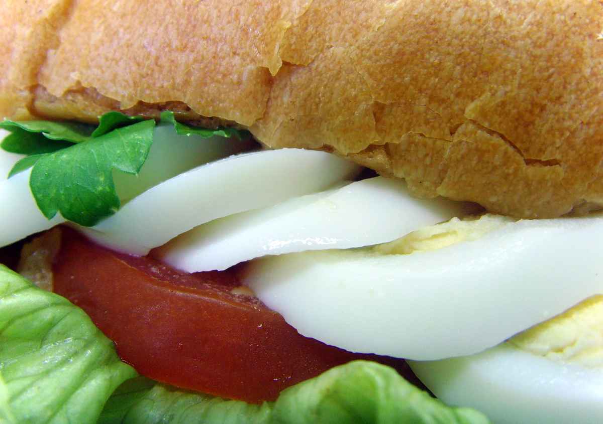 Hab mir ein Eibaguette gemacht...