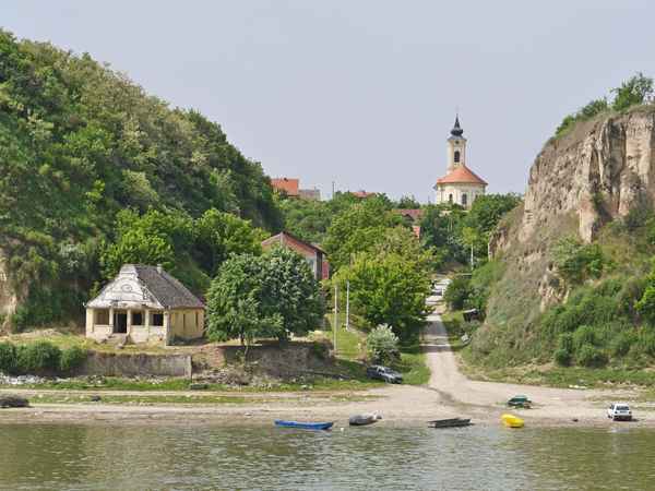 Am Donauufer in Serbien