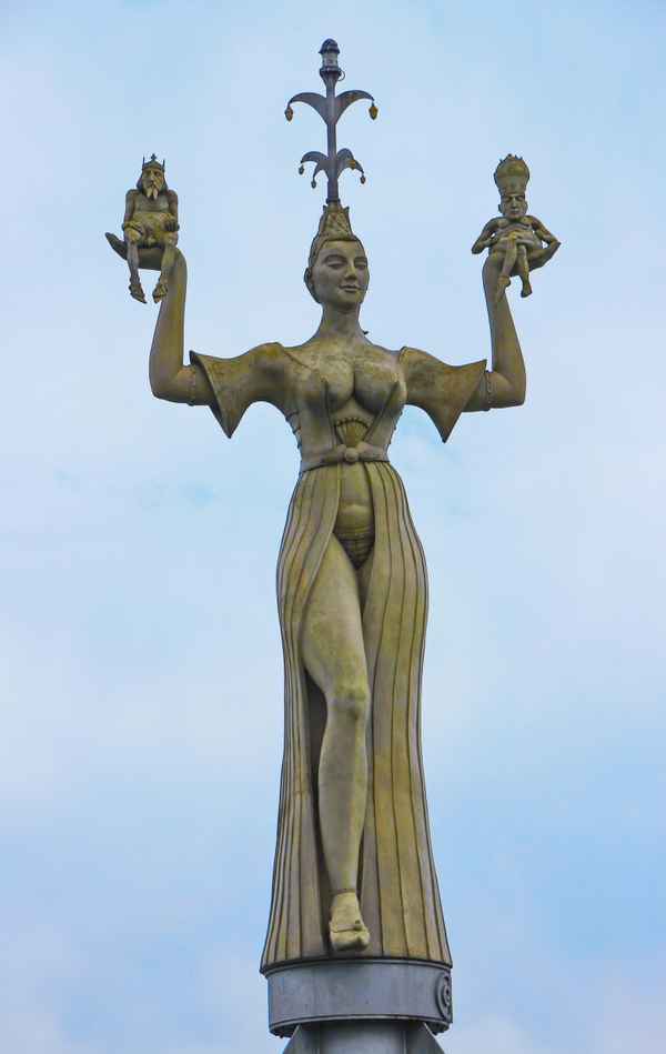 Imperia - umstrittenes Wahrzeichen von Konstanz