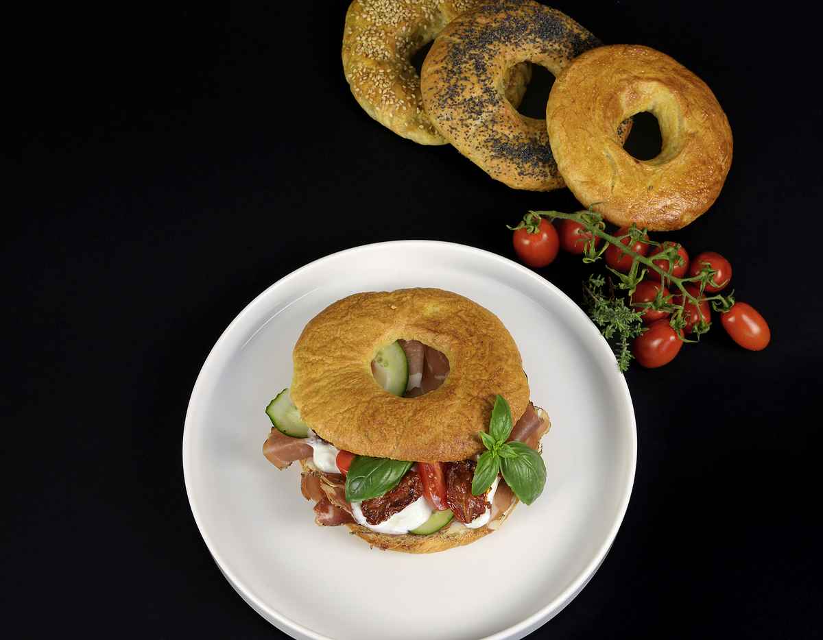 Bagels, Beigels gefüllt