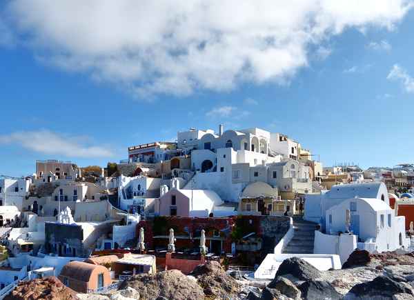 urlaubsinsel Santorin