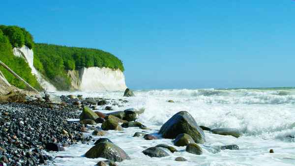 Rügens steile Küste