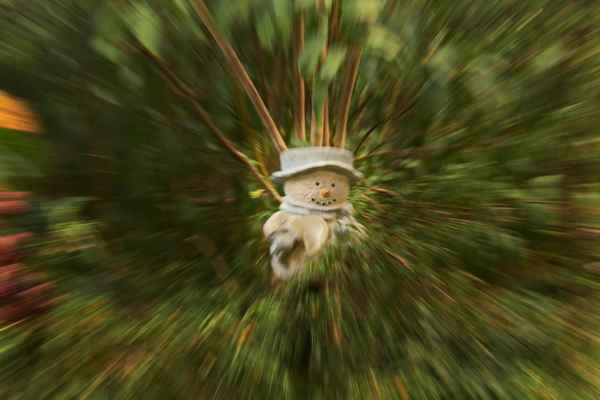 Der Schneemann, mal anders....