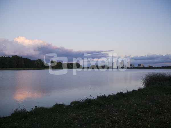 Peitzer Teiche am Abend