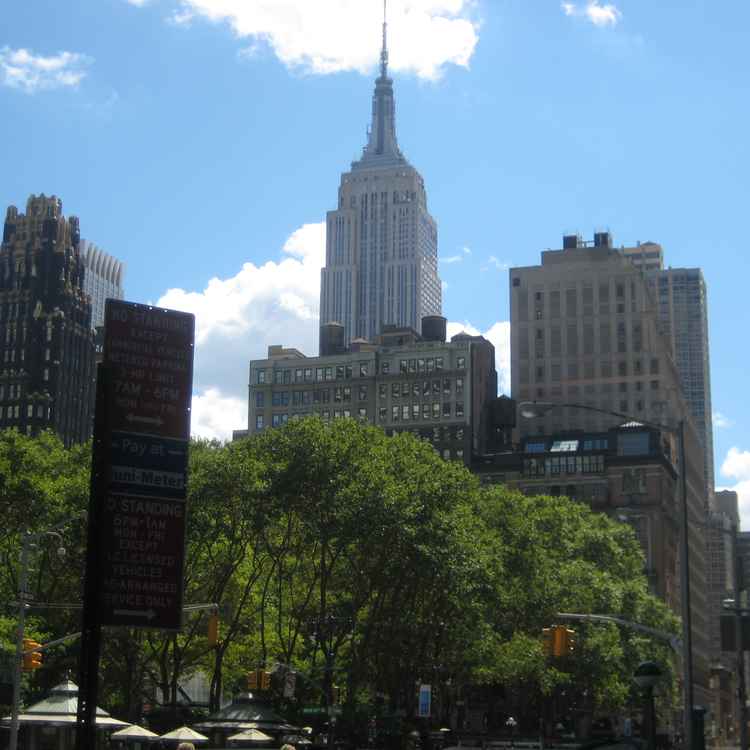 Empire state building and union square