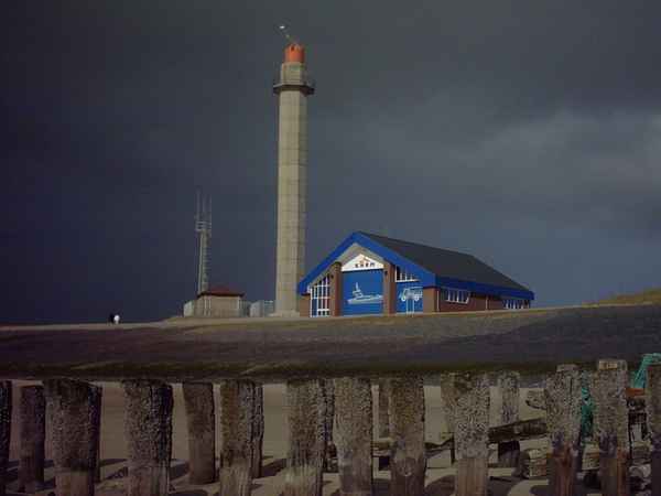 Aufziehendes Unwetter an der Nordsee 2