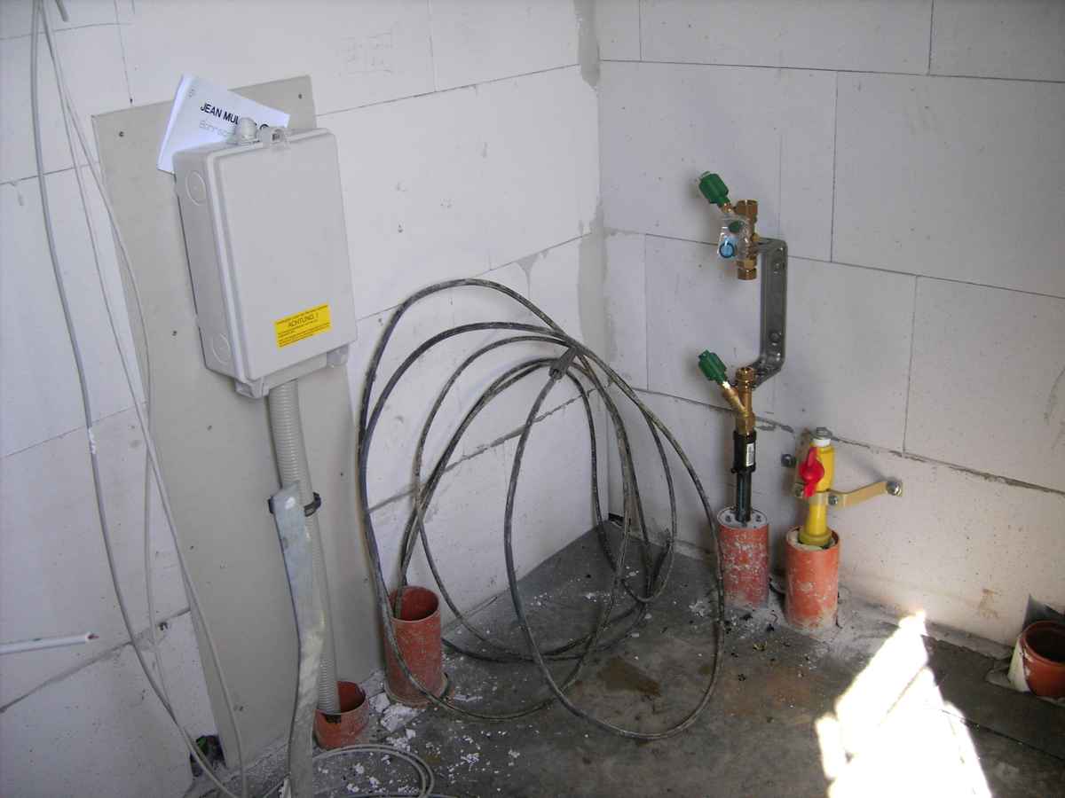 Hauswirtschaftsraum - Anschlüsse