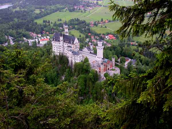 Neuschwanstein vom Tafelberg