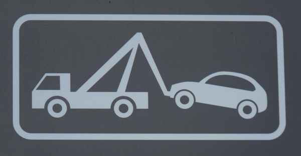 Wagen ist weg!