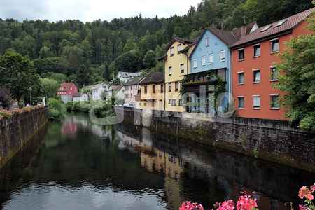 an der Enz in Neuenbürg im Nordschwarzwald