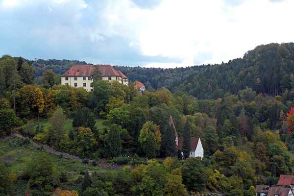 Schloßberg Neuenbürg im Nordschwarzwald