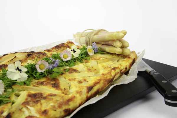 Spargel-Quiche