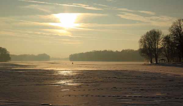 Winter am See