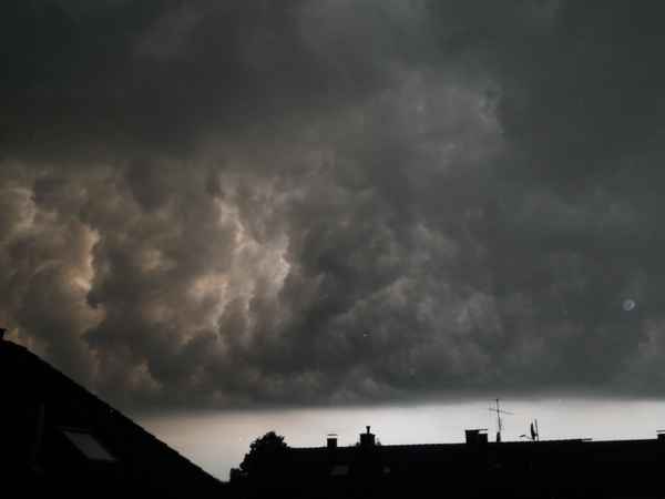 Der Regen kommt