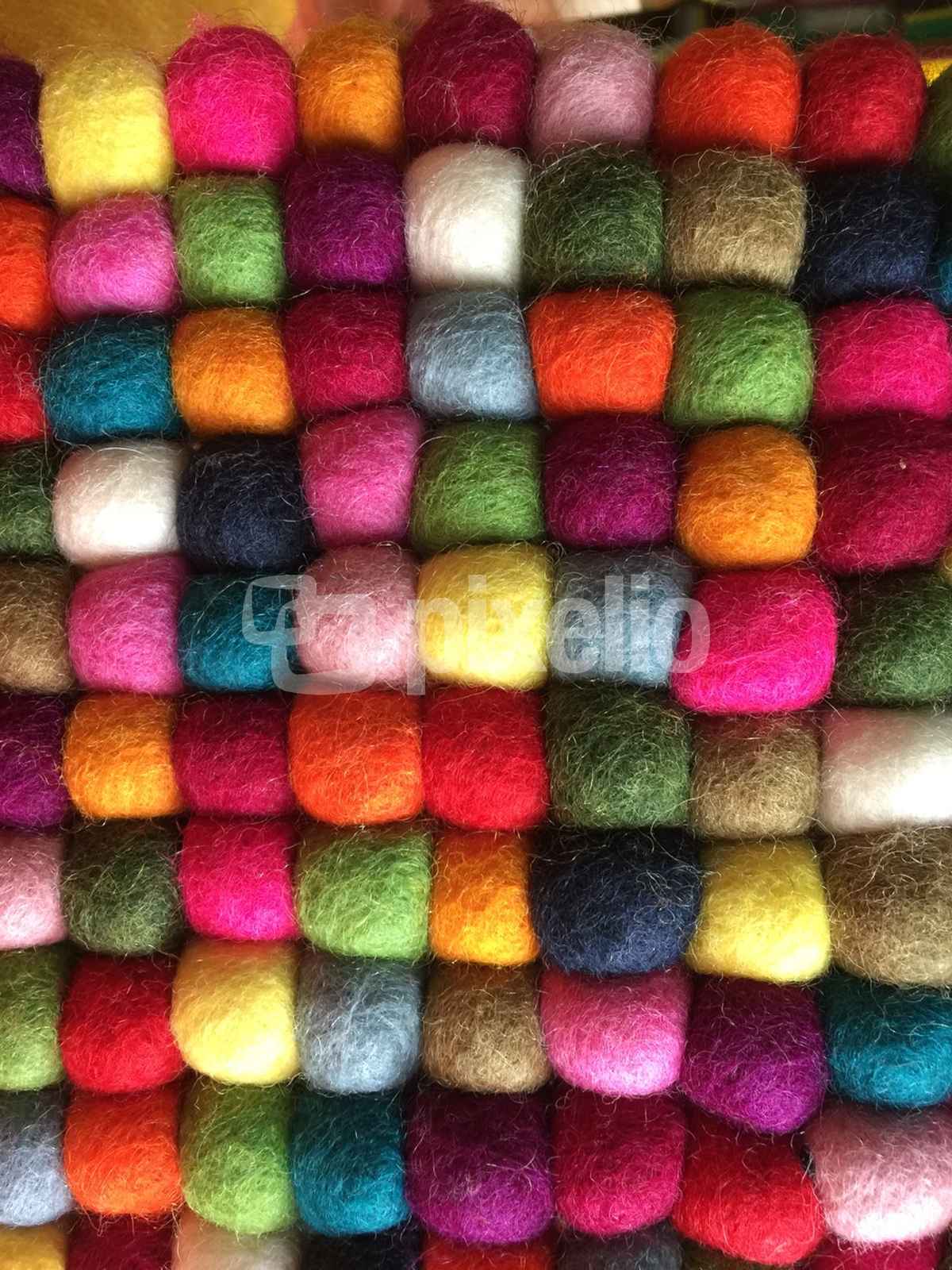 Bunte Filz-Mischung