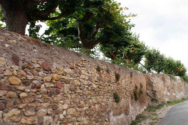 Elville An der Burg - Burgmauer