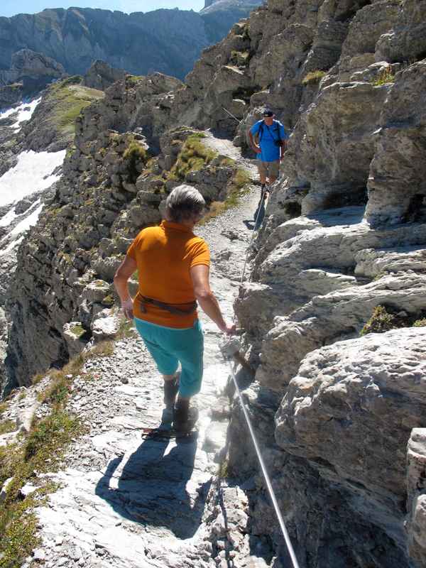Kleiner Klettersteig am Säntis 4